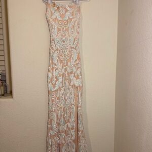 Windsor Mermaid iridescent dress long